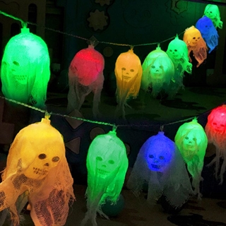 Skelet lyskæde med multifarvet lys - 20 LED